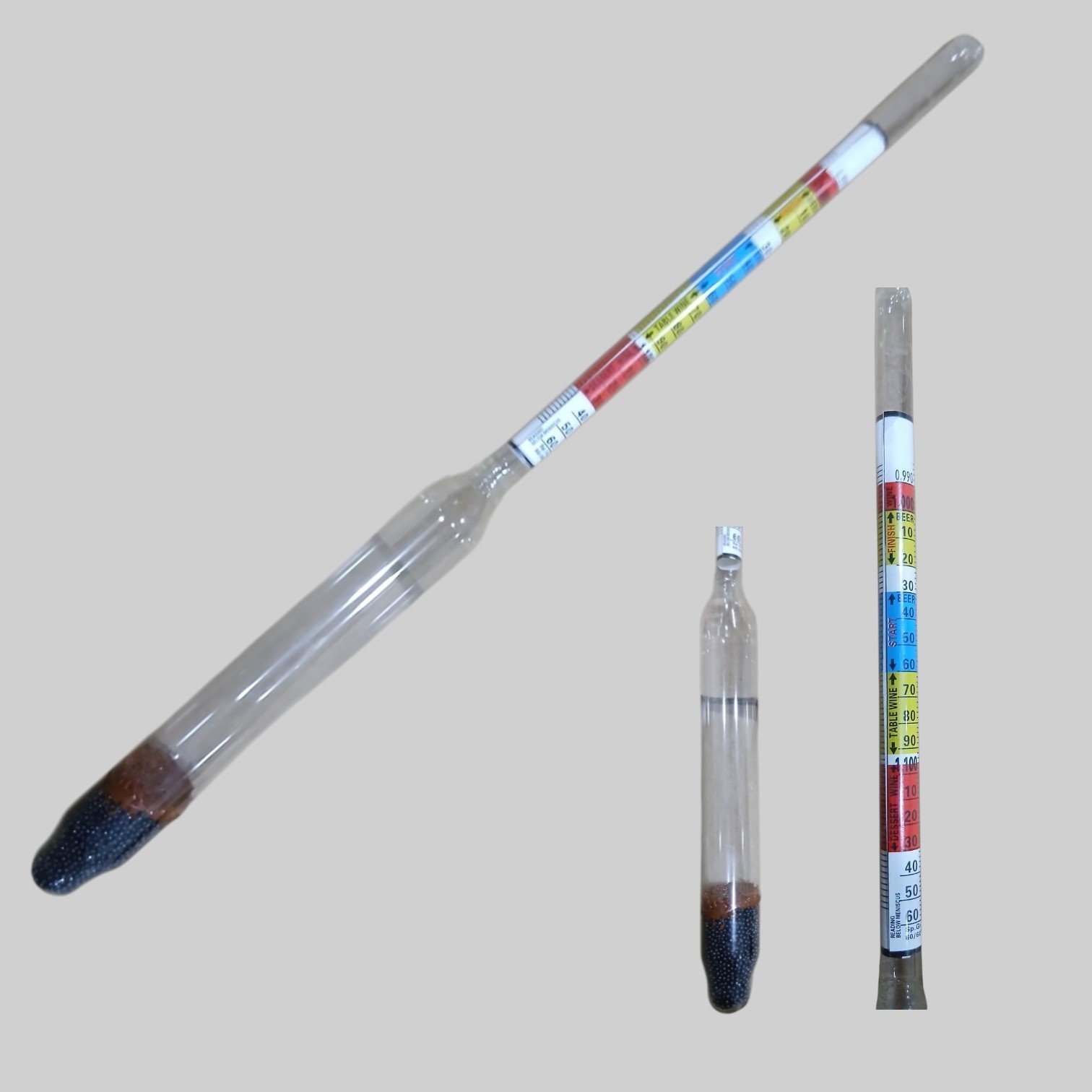 Triple Scale Hydrometer - Sciencebazar.pk